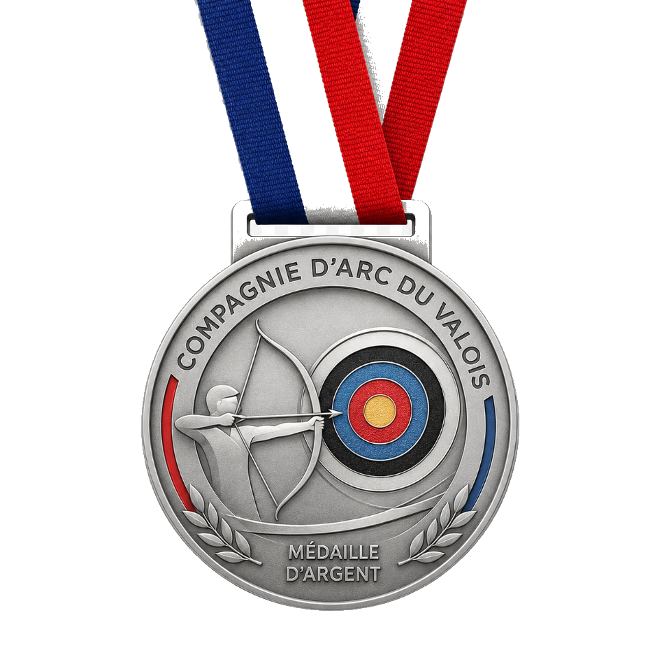 Médaille d'argent Compagnie d'Arc du Valois